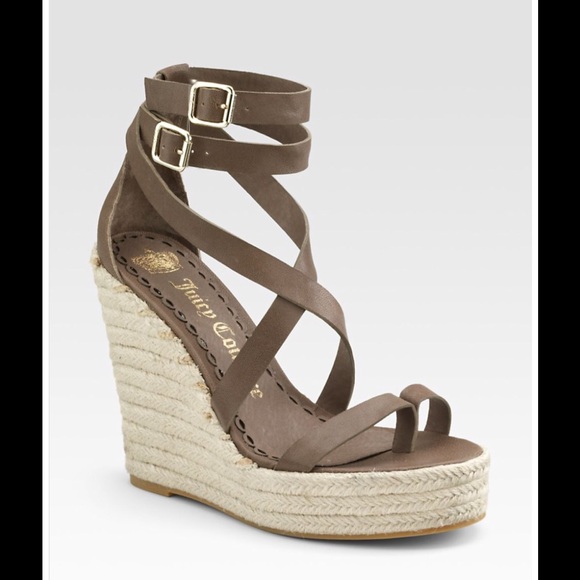 Juicy Couture Giana Ankle-Wrap Espadrilles - Picture 1 of 4